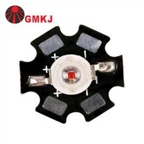 3w Infrasarkano staru led mikroshēma 730nm 850nm 940nm