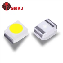 PLCC2 3528 SMD LED mikroshēma balta 6000K 8-9LM