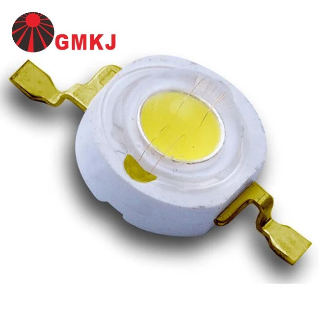 1W 3W K1 lieljaudas LED ar zelta tapām