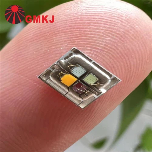 5050 RGB RGBW SMD LED ar plakanu stikla lēcu