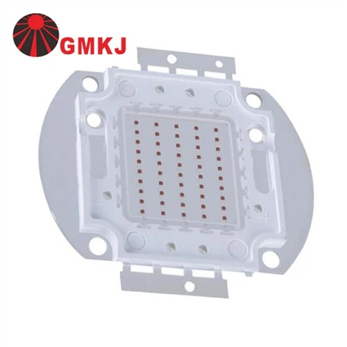 Rūpnīcas barošanas lieljaudas 100 w COB 660-665nm LED mikroshēmas diode